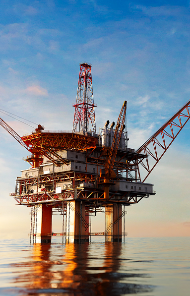 Offshore oil and rigs